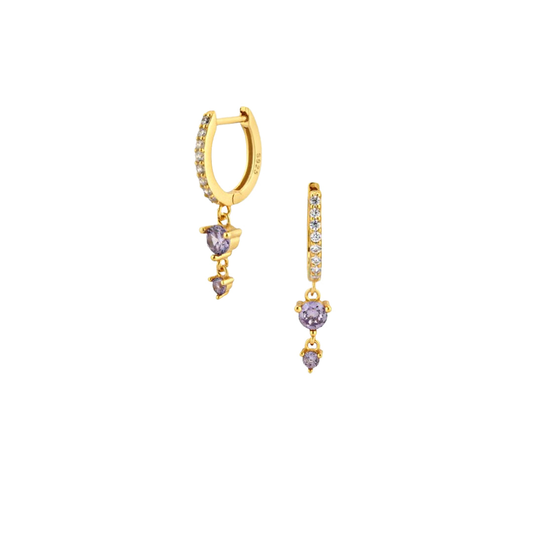 Esther Purple Ohrring | VORBESTELLUNG