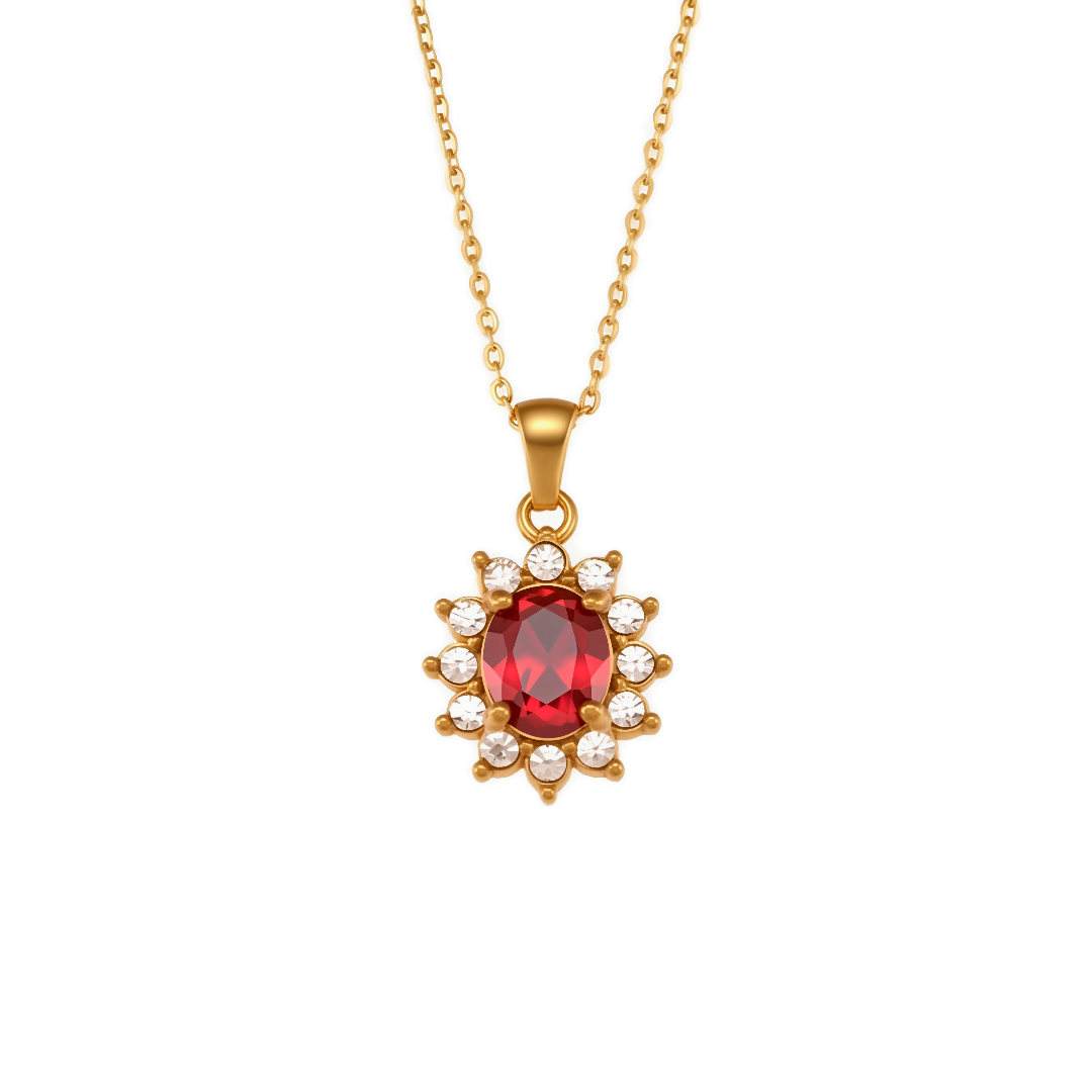Artemisia Red Necklace