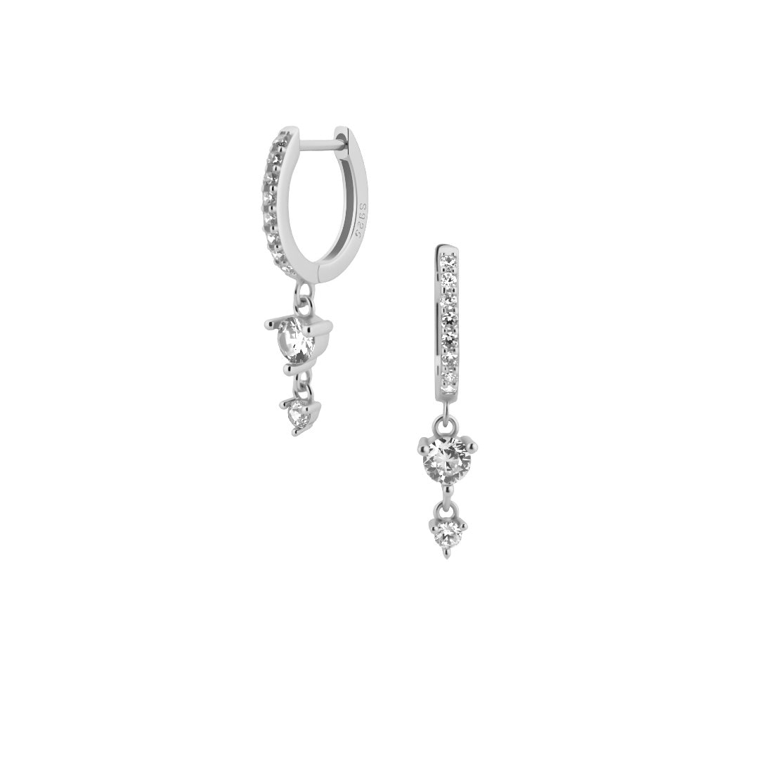 Esther White Earring