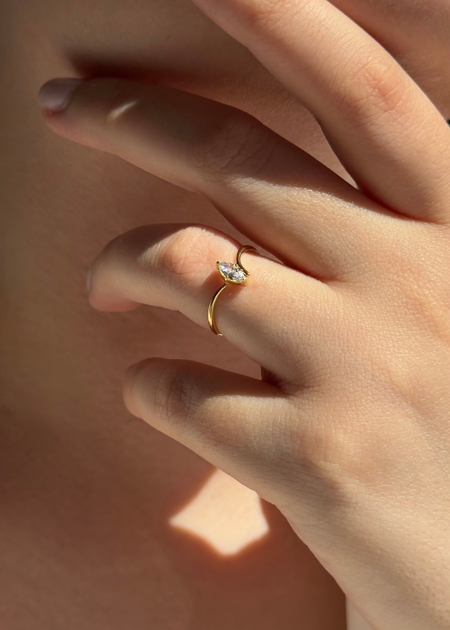 Marquise Glow Ring