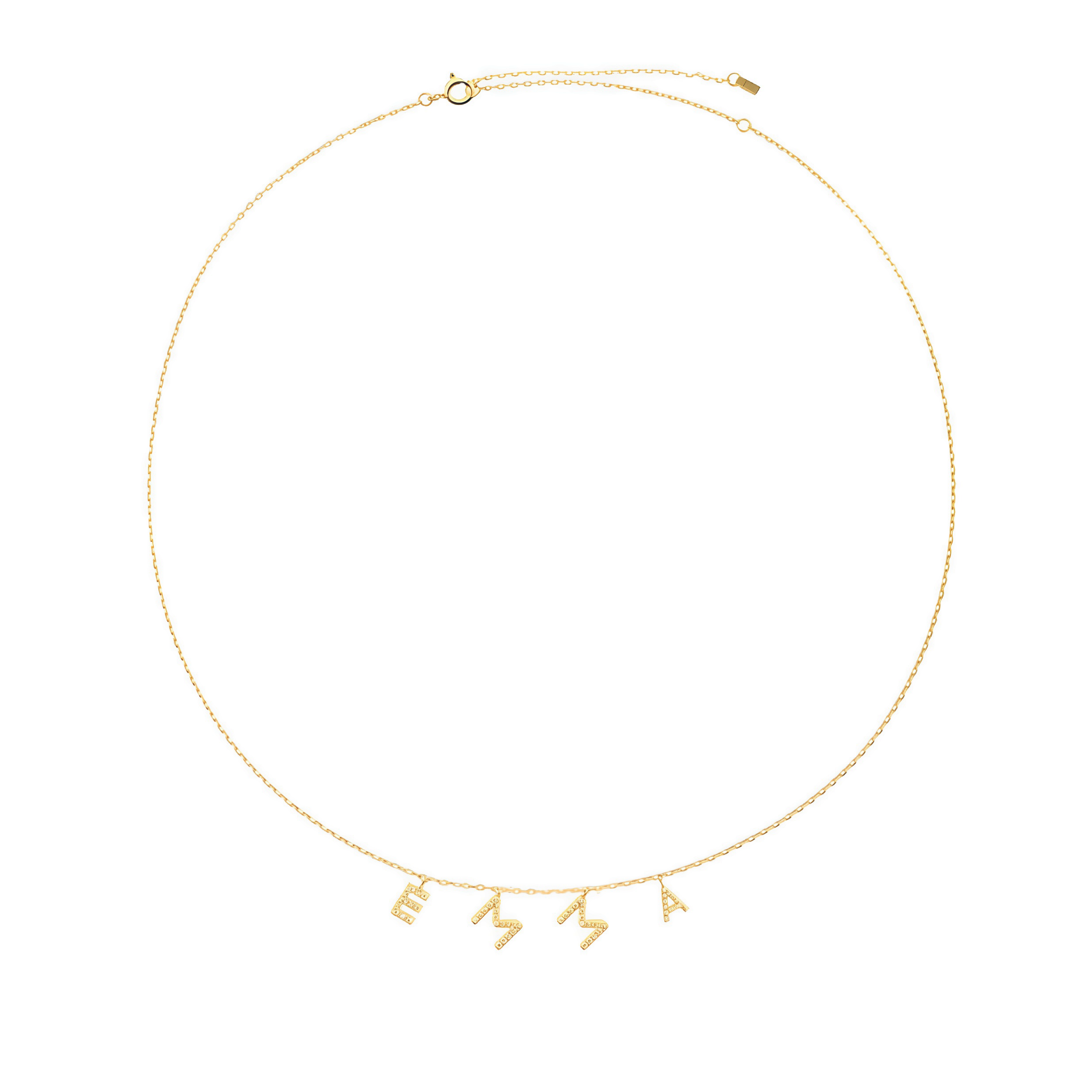 Personalized Pavé Necklace | PRE-ORDER
