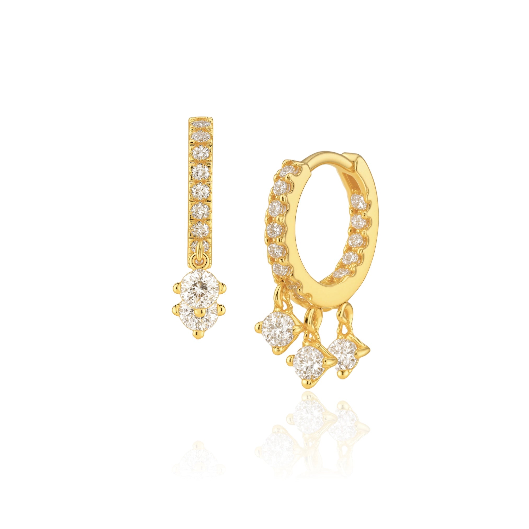 Boucle d’oreille Vanille