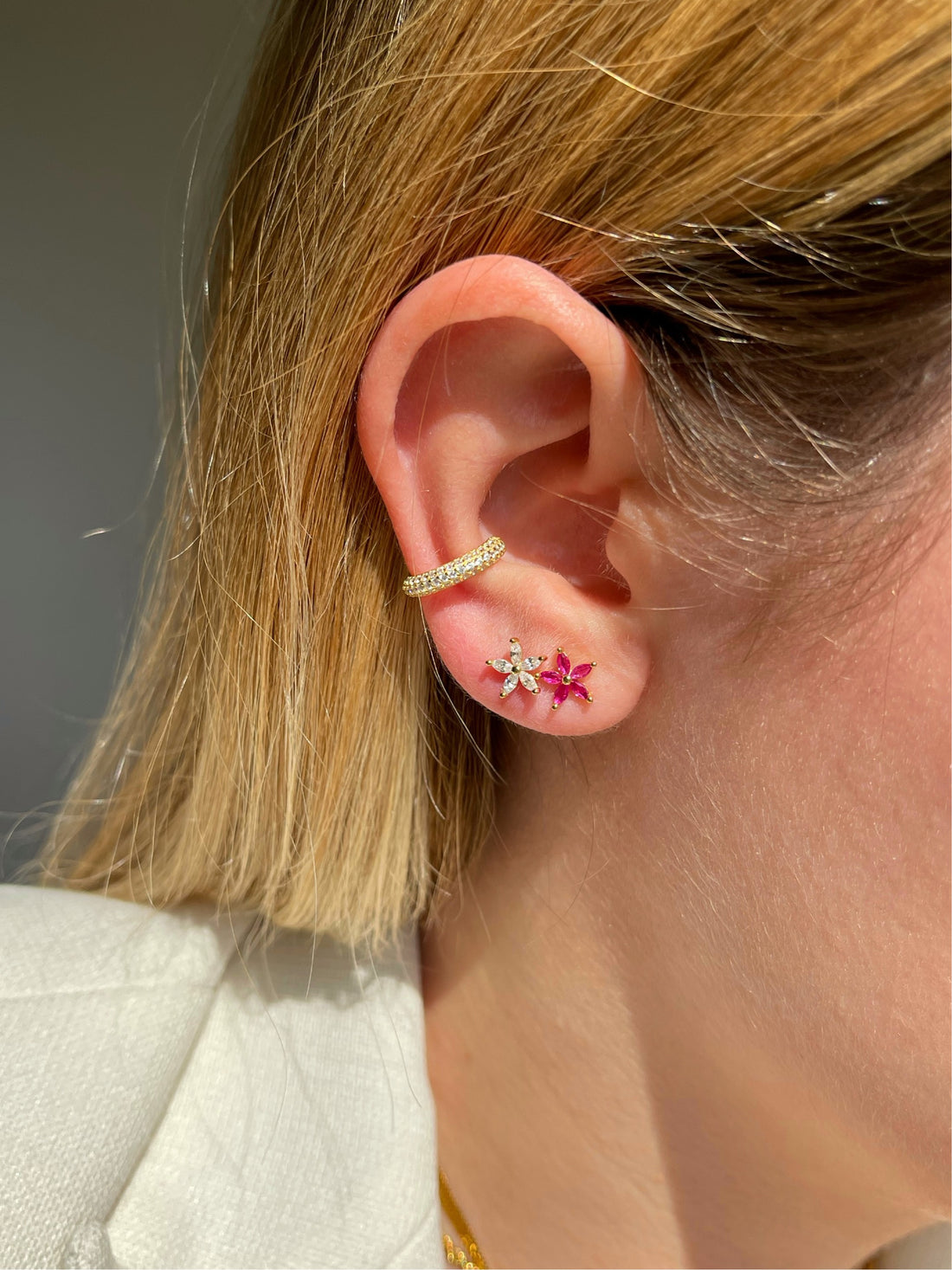 Daisy Pink Ohrring