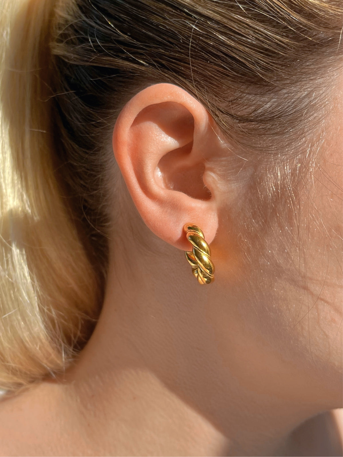 Satin Earring