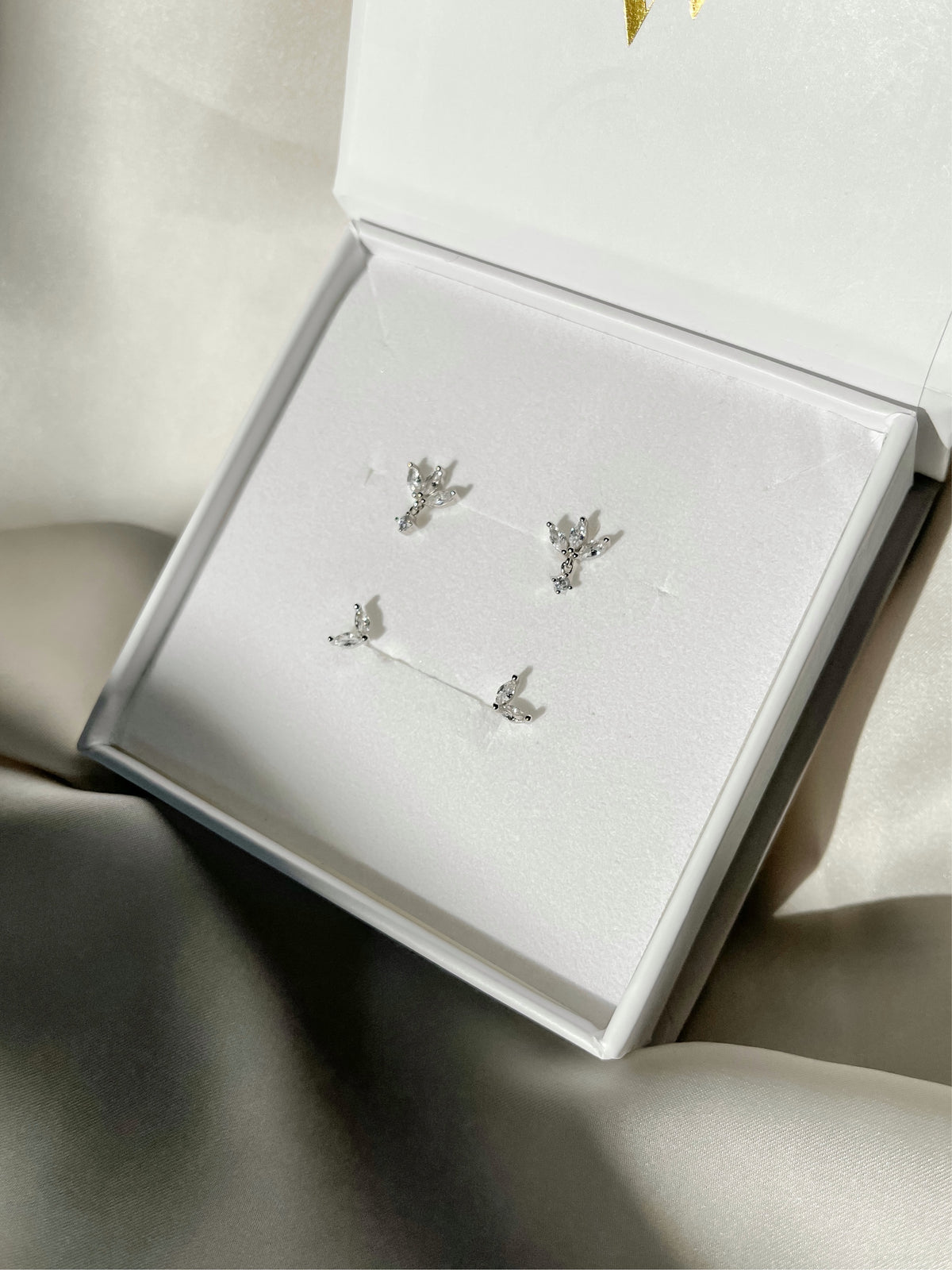 Light Petals Set Silver