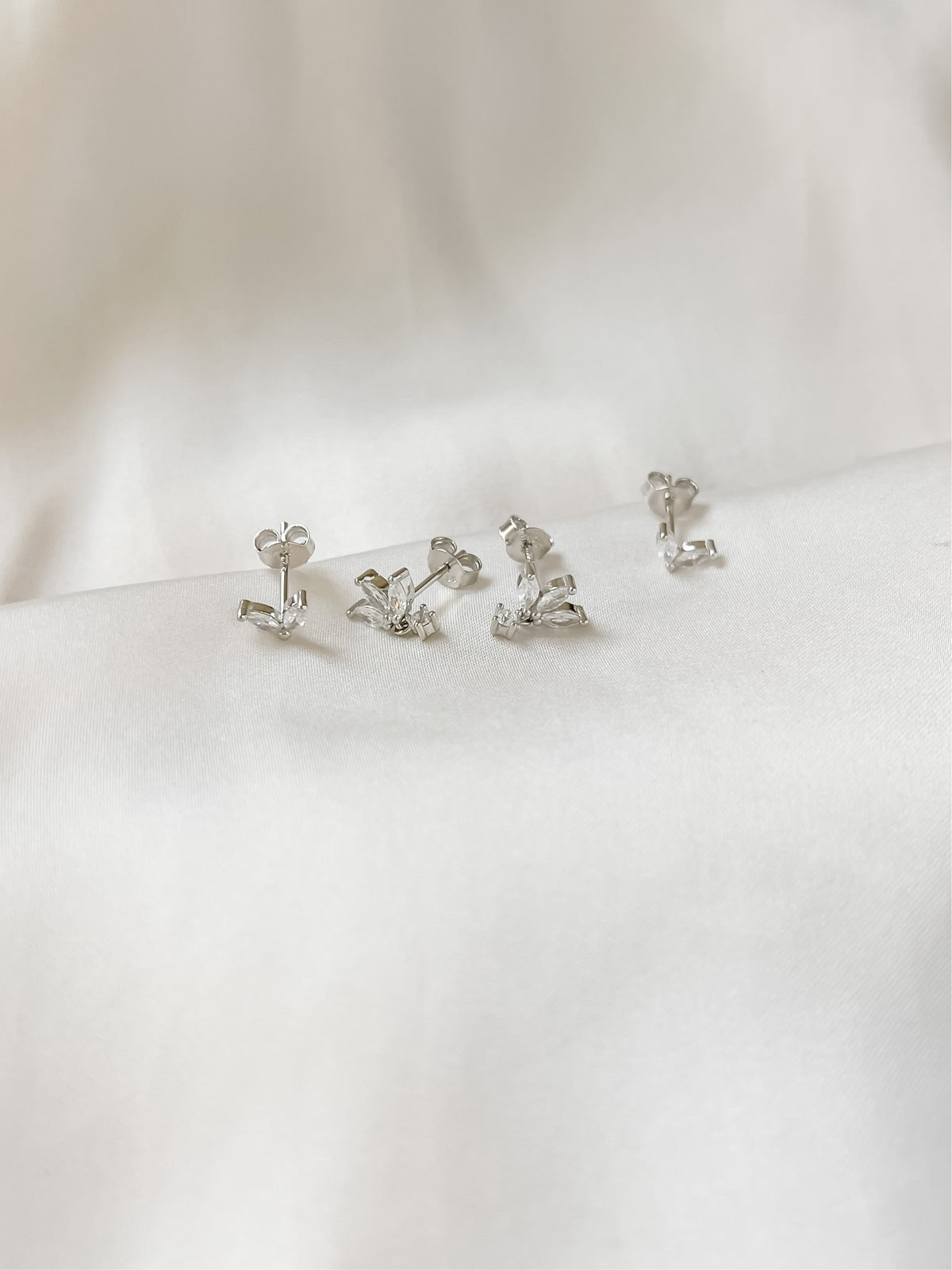Light Petals Set Silver