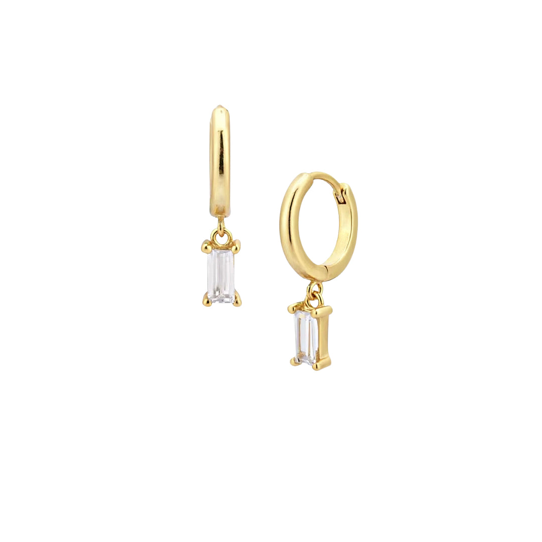 Geometric White Earring | PRE-ORDER