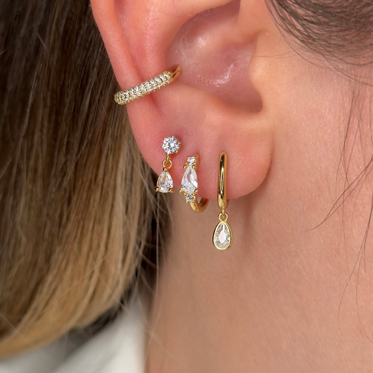 Pear Earring