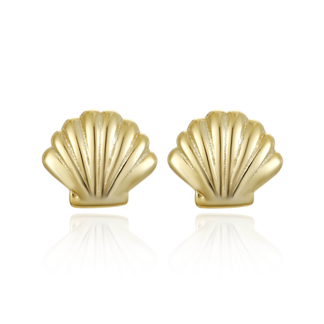 Shell Stud Earring