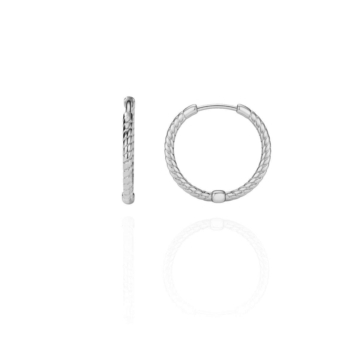 Twist Hoop Earring