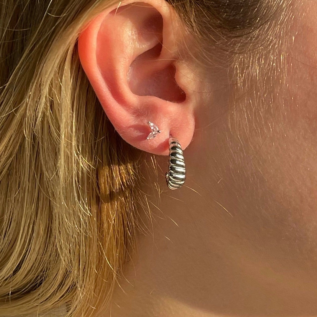 Croissant Earring