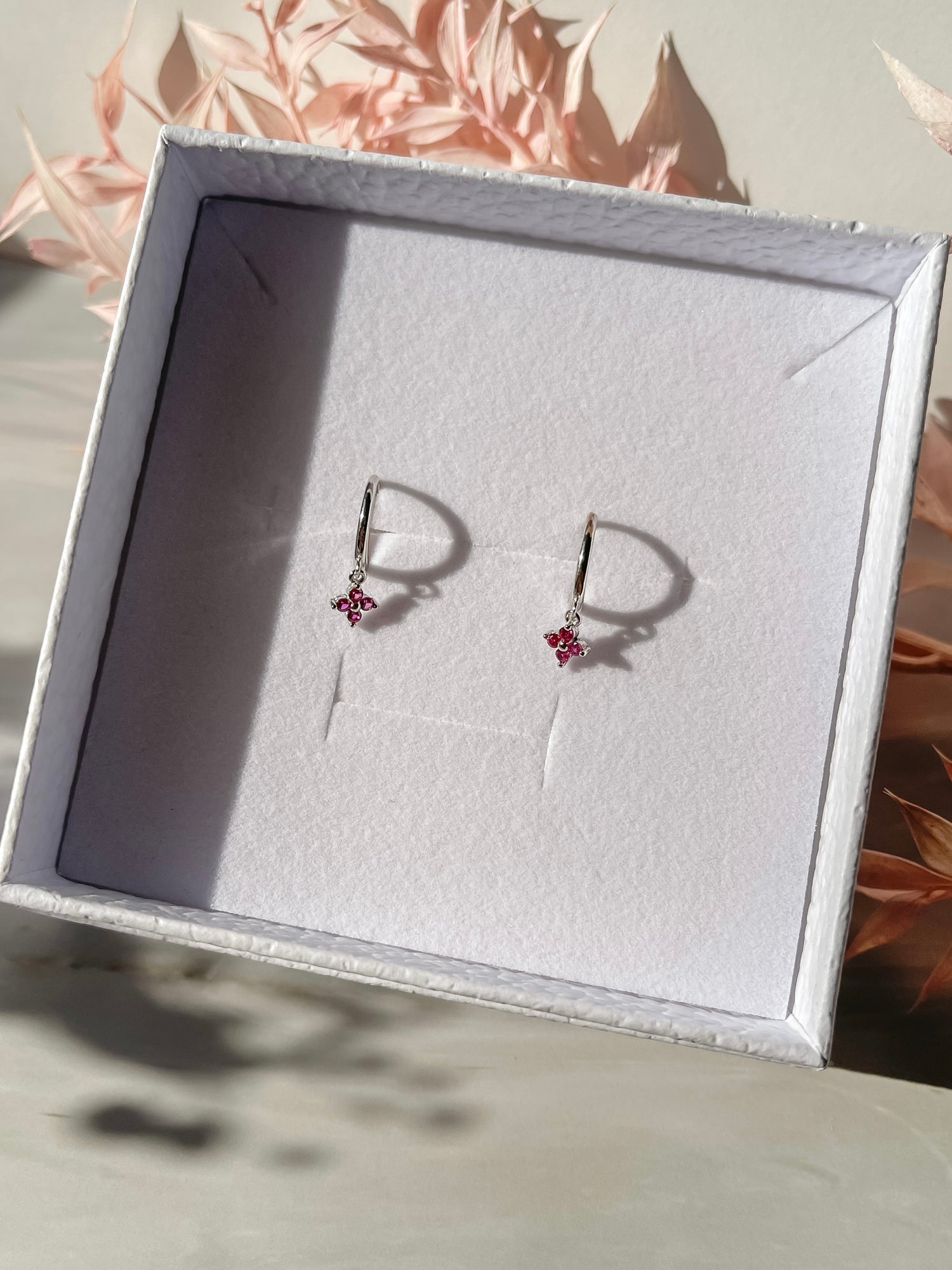 Rose Pink Earring