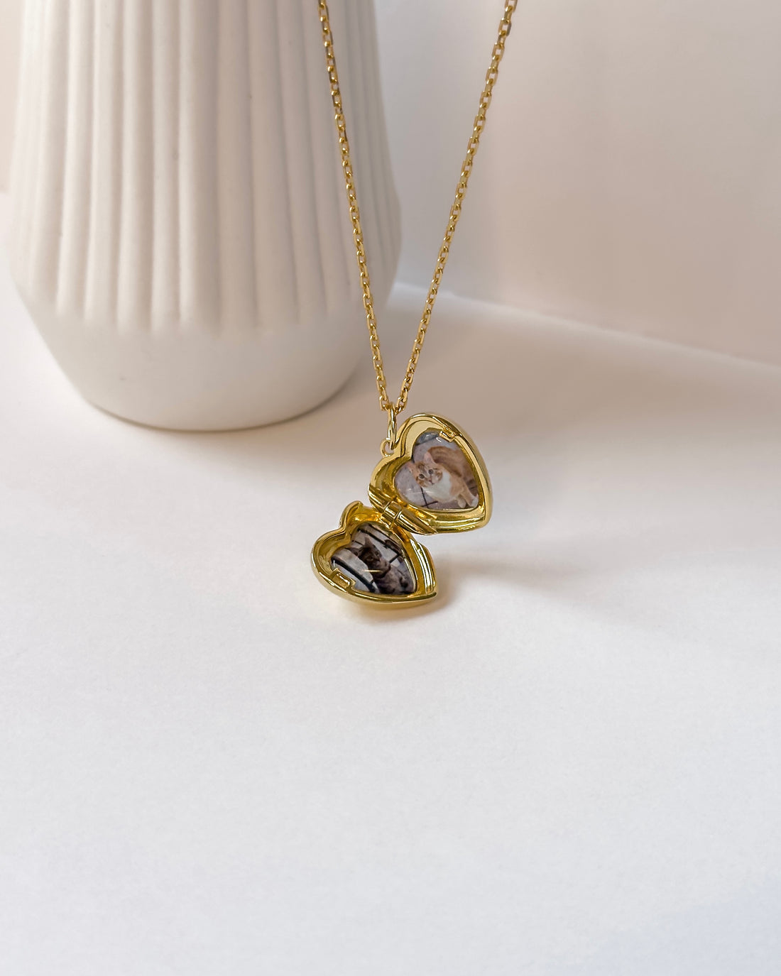 Herz Locket Halskette