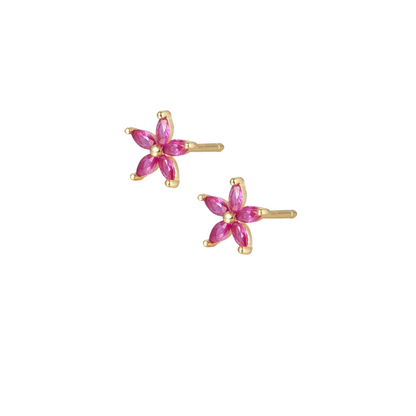 Daisy Pink Earring