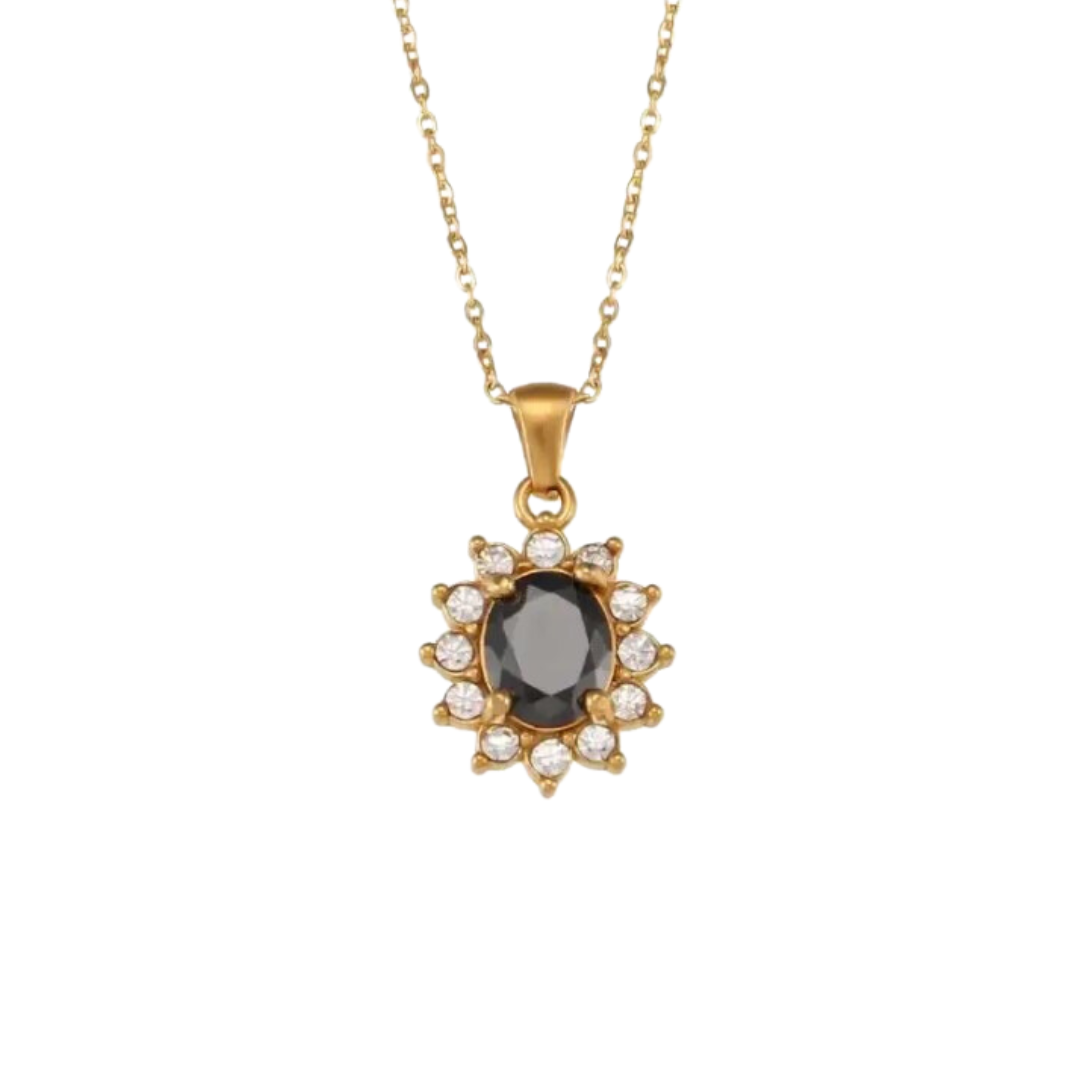 Artemisia Black Necklace