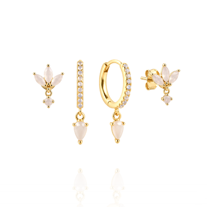 Milk Earring Set