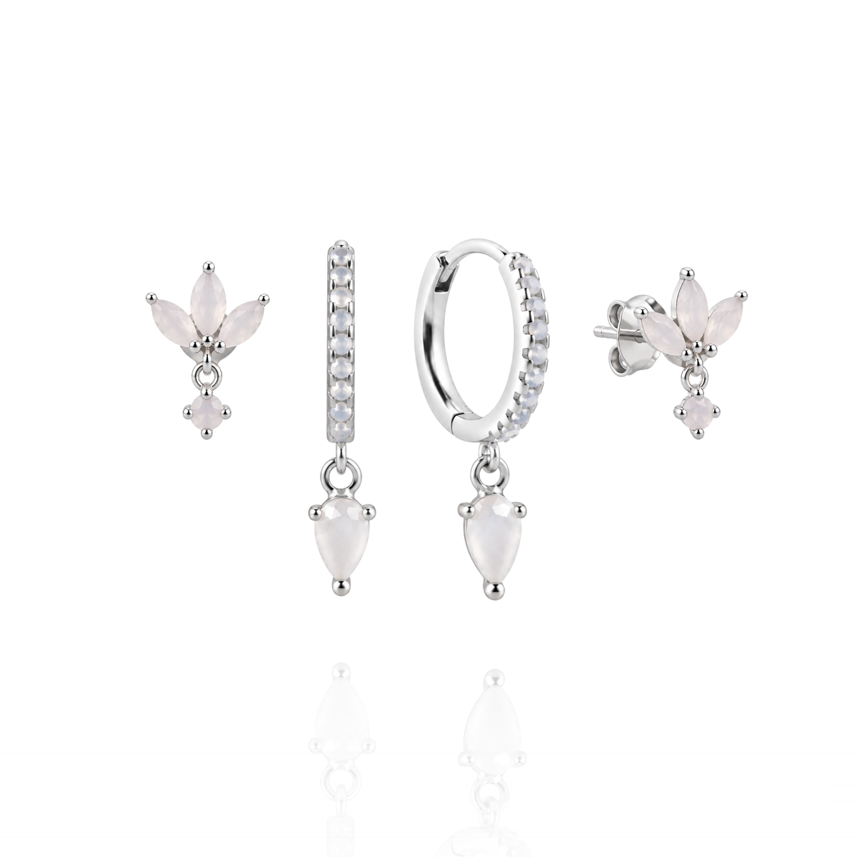 Milk Earring Set