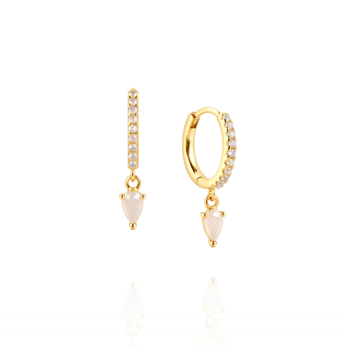 Milk Drop Earring