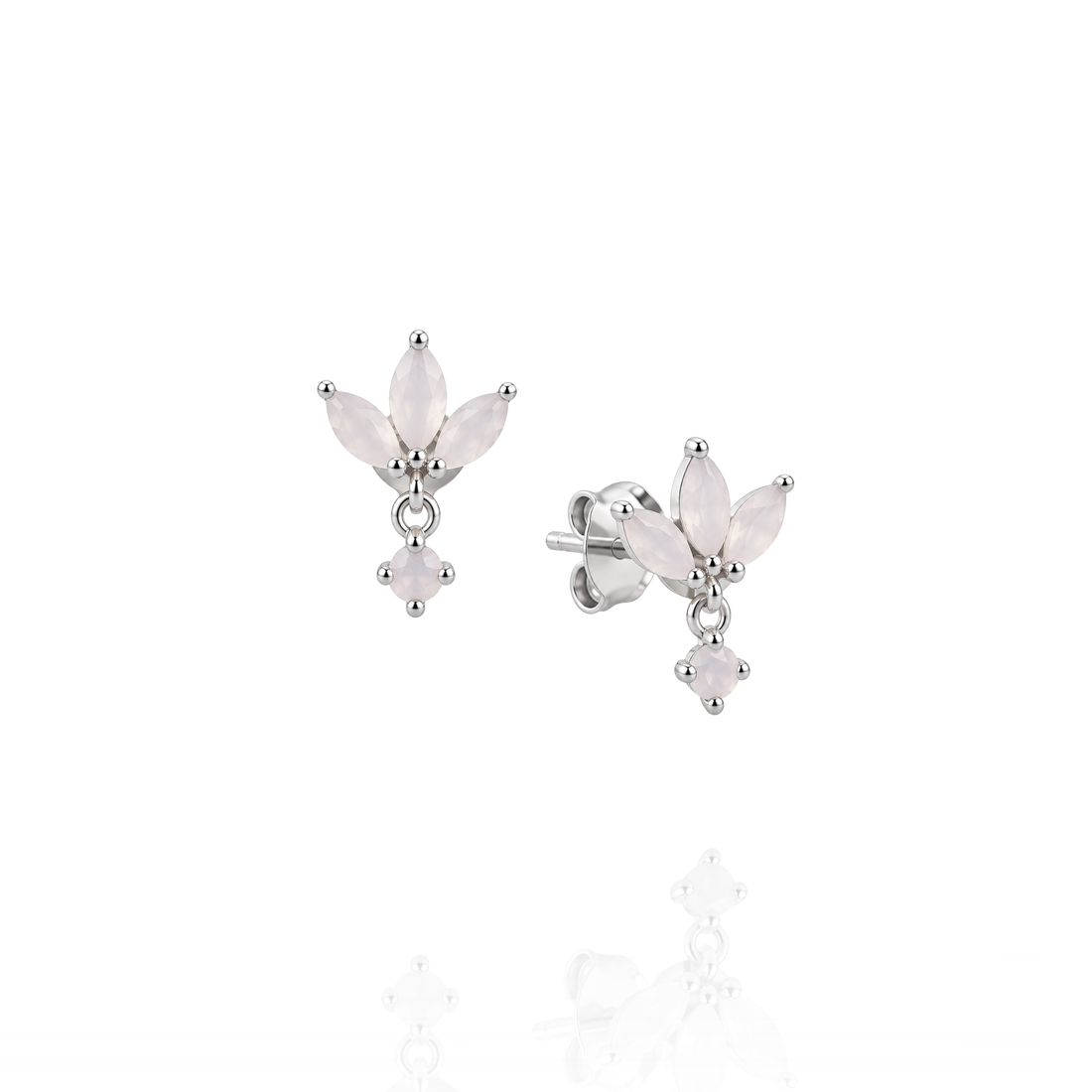 Milk Petals Earring