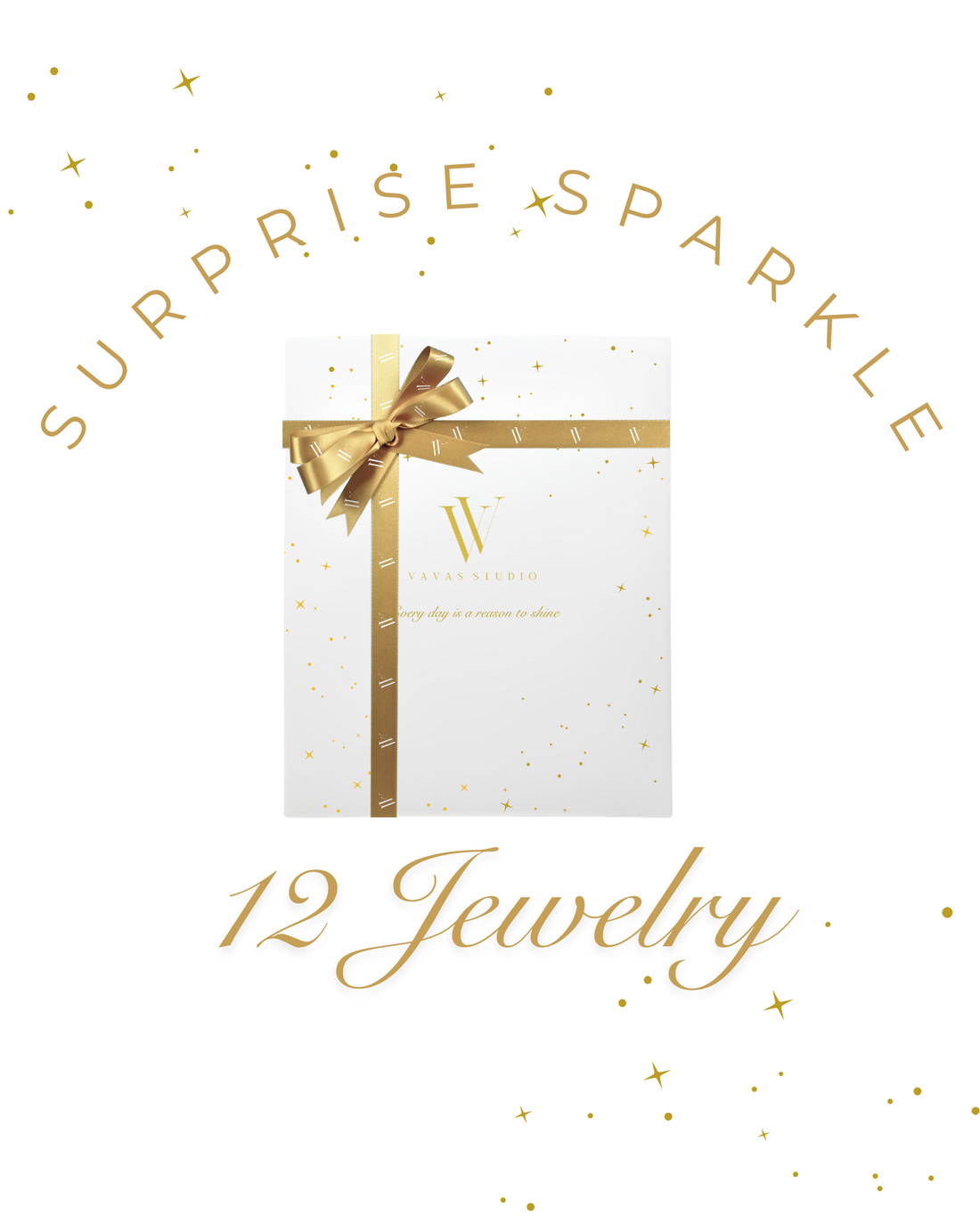 SURPRISE SPARKLE ADVENTSKALENDER | 12 SCHMUCKSTÜCKE