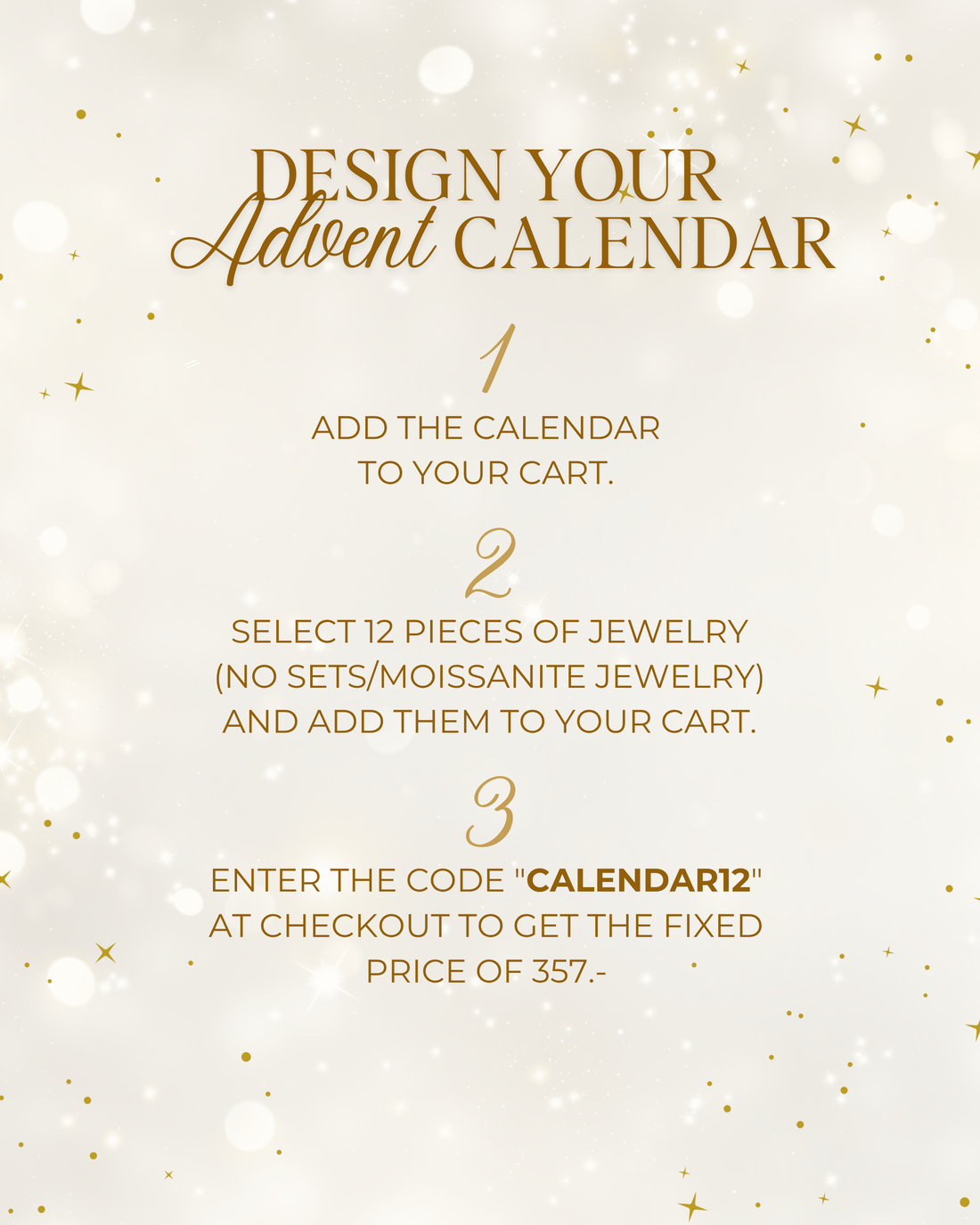 PICK YOUR TREASURE ADVENT CALENDAR | 12 JEWELRY