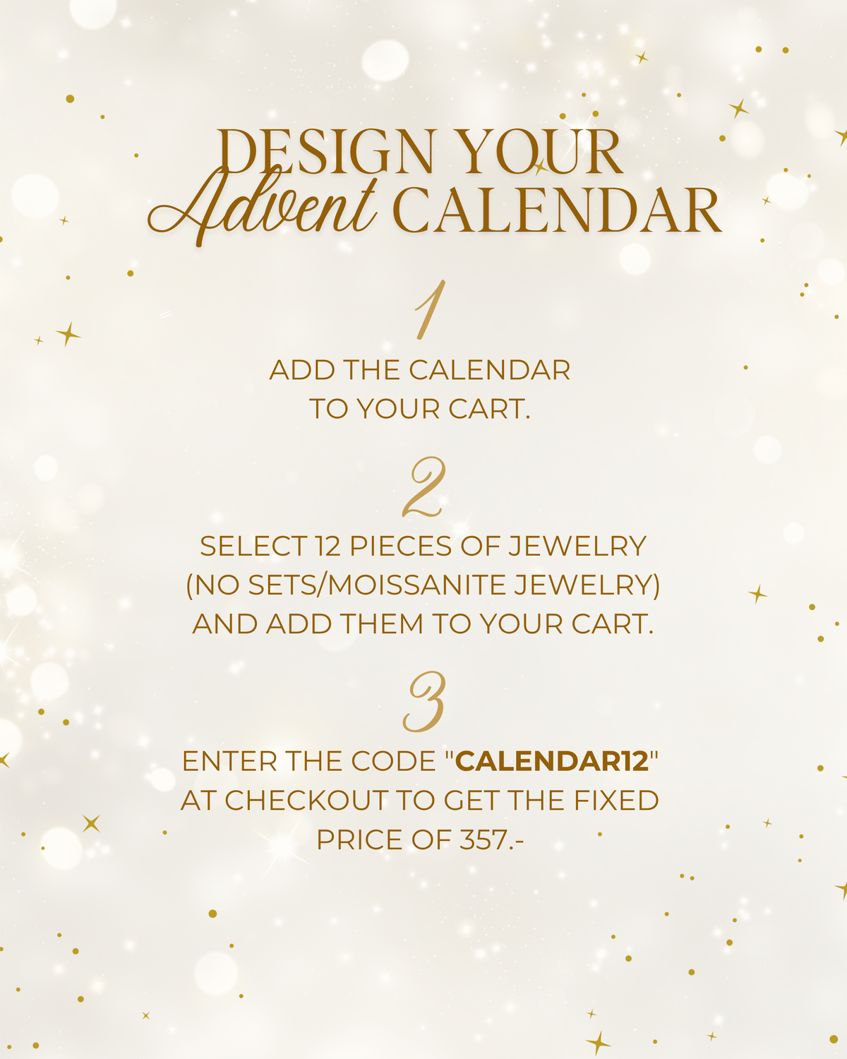 PICK YOUR TREASURE ADVENT CALENDAR | 12 JEWELRY