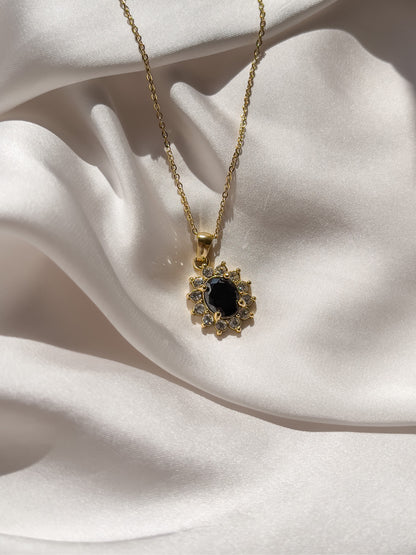 Artemisia Black Necklace