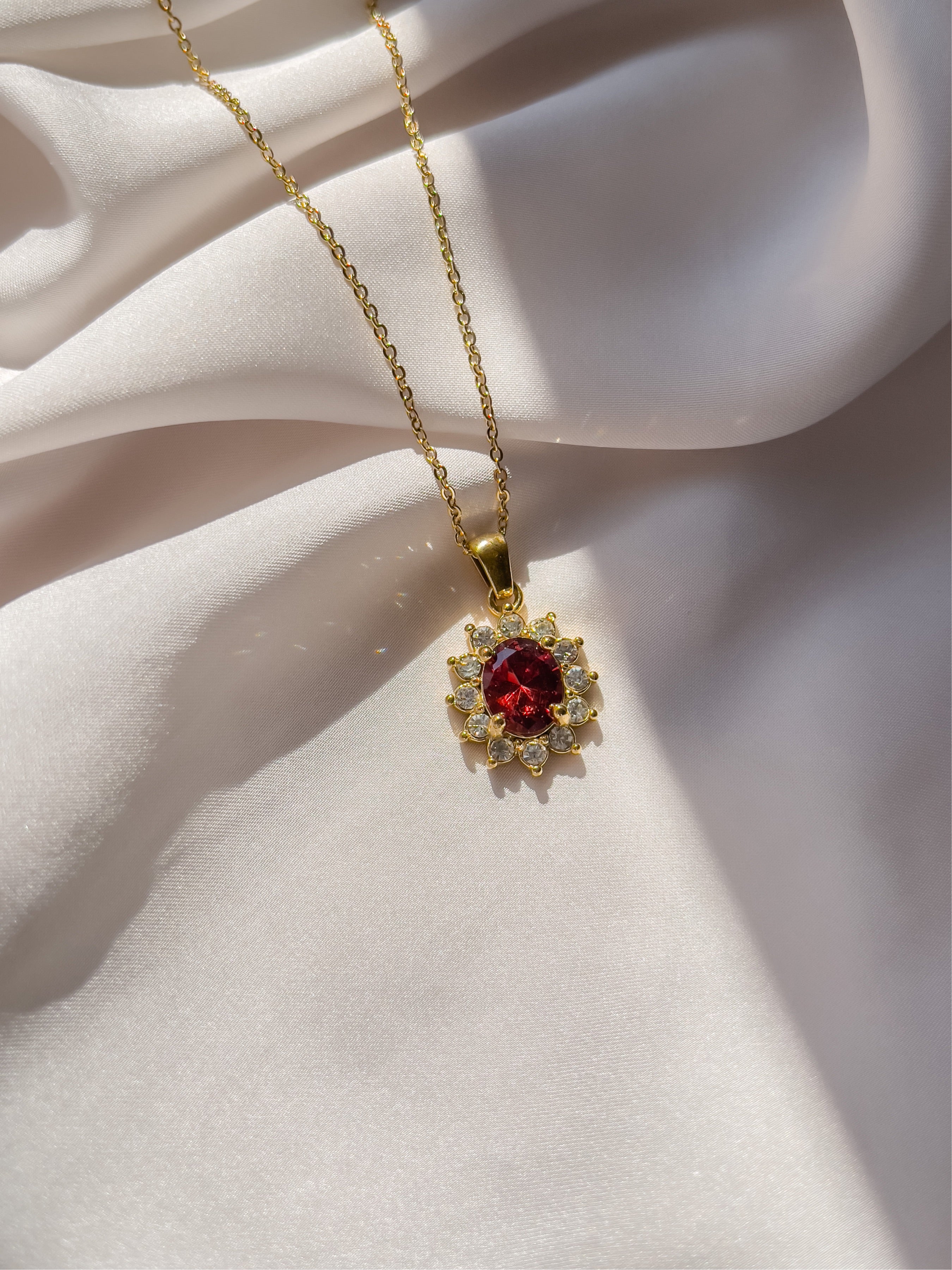 Artemisia Red Necklace