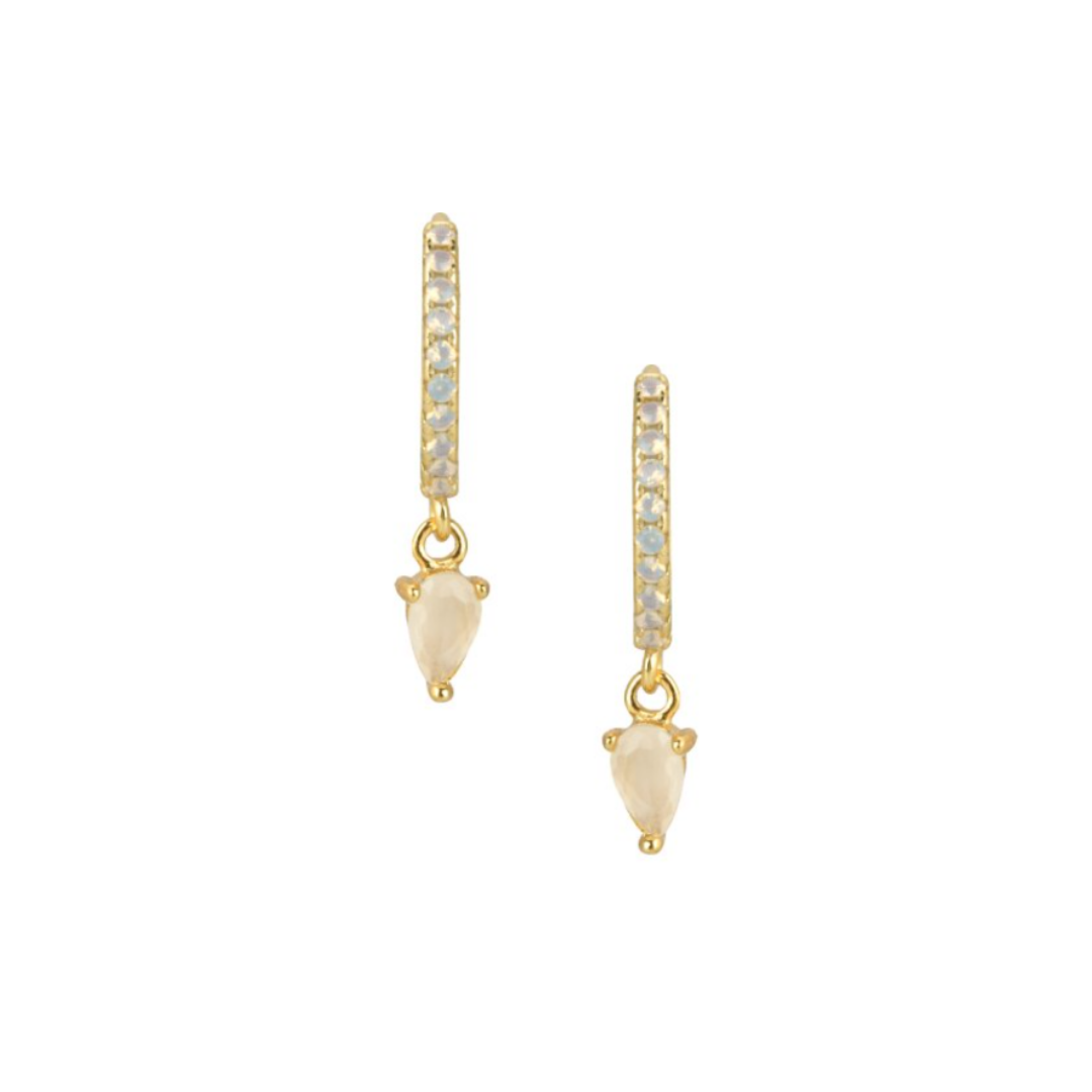 Milk Drop Earring