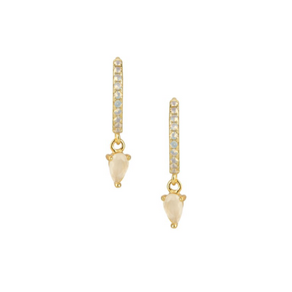 Milk Drop Earring