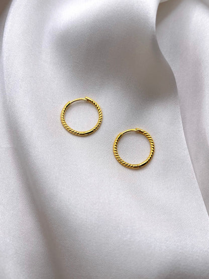 Twist Hoop Earring