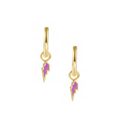 Thunder Purple Earring