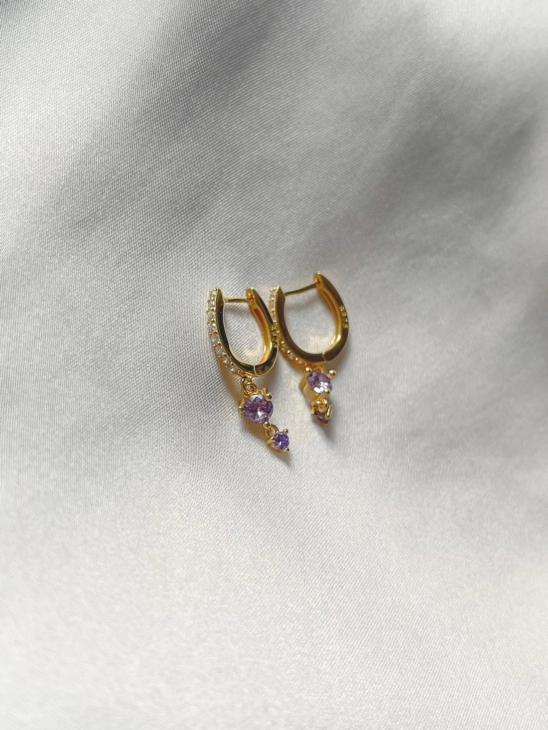 Esther Purple Ohrring | VORBESTELLUNG