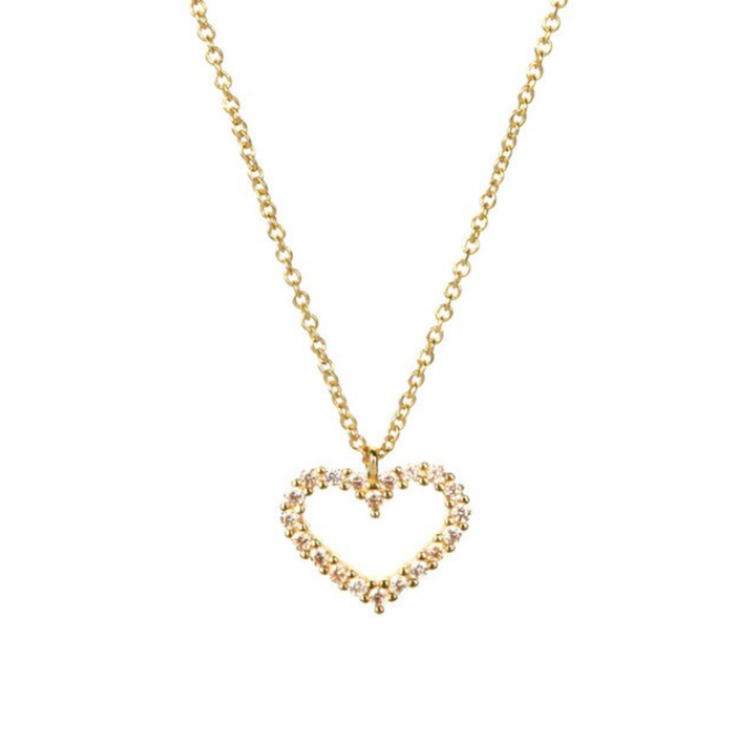 Heart Champagne Necklace