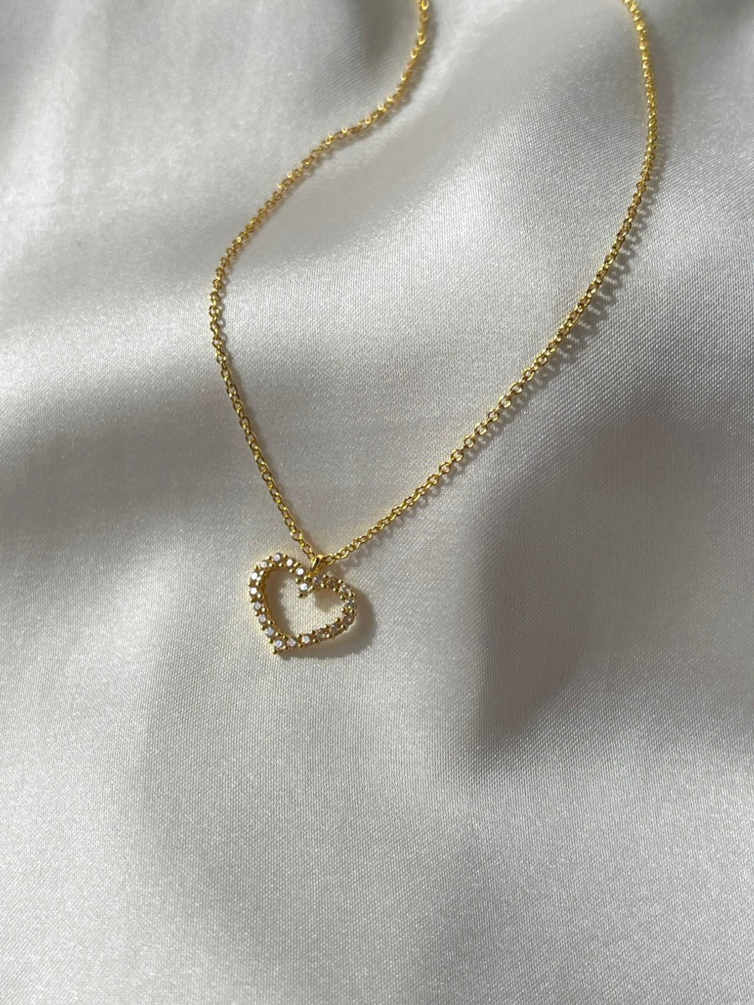 Heart Champagne Necklace