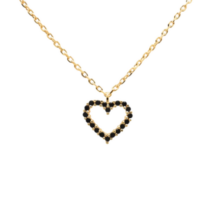 Collier Coeur Noir