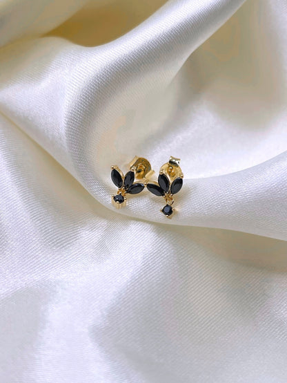 Dark Petals Earring