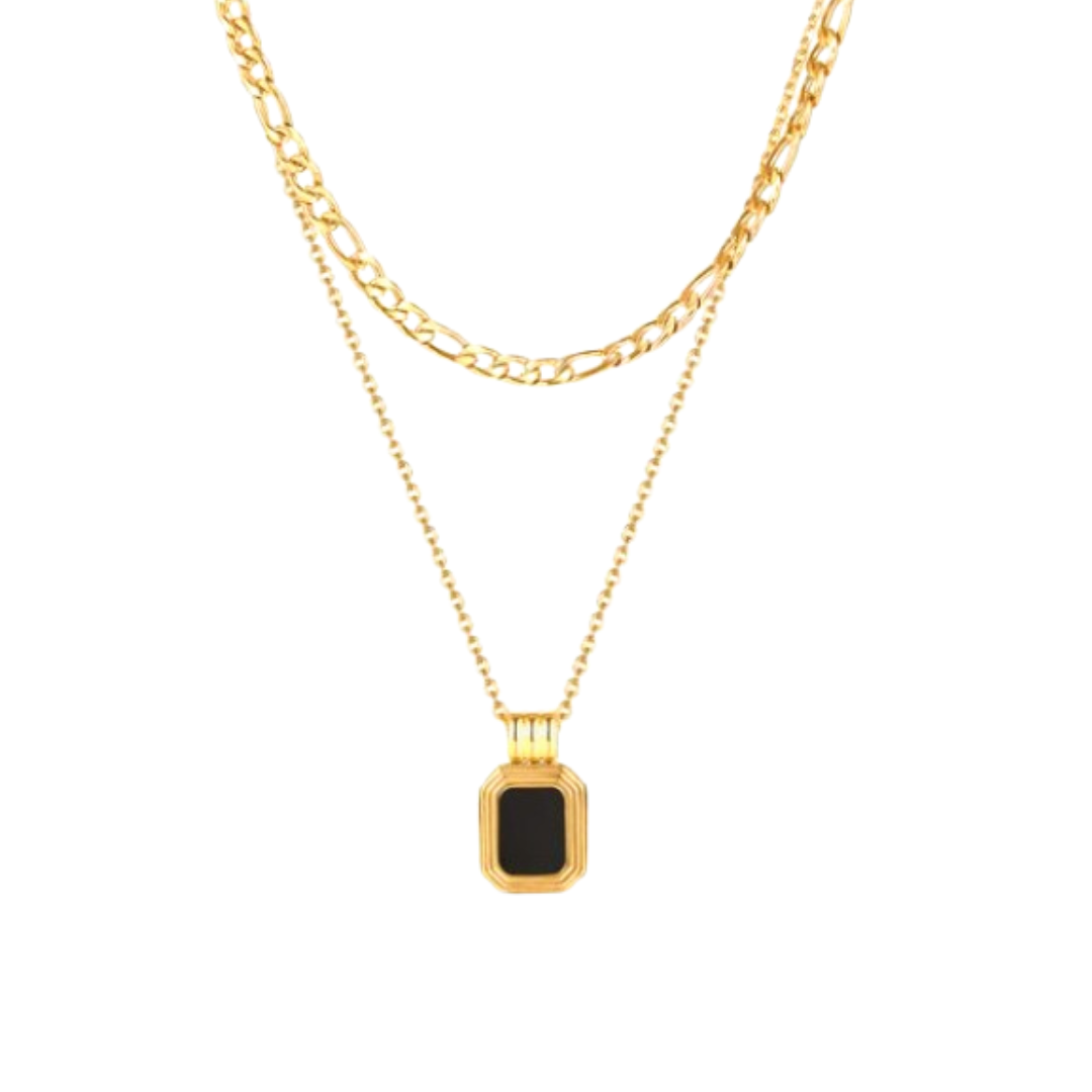 Pilar Black Necklace