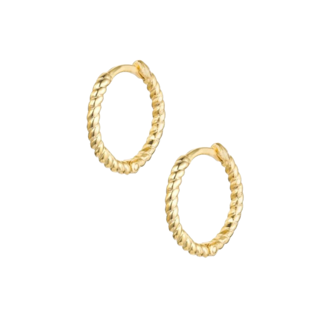 Twist Hoop Earring