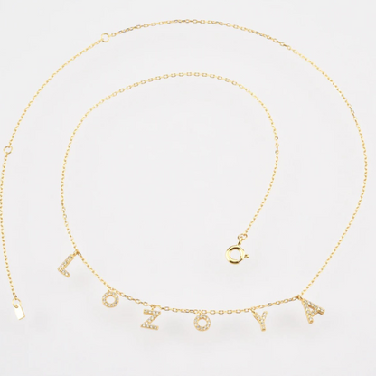 Personalized Pavé Necklace | PRE-ORDER